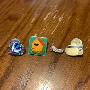 Enamel pin set vintage
